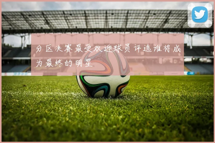 分区决赛最受欢迎球员评选谁将成为最终的明星